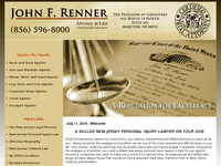 JOHN RENNER website screenshot