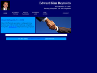 EDWARD KIM REYNOLDS website screenshot