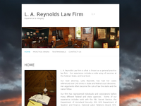 LEILA REYNOLDS website screenshot