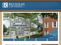 ROBERT REYNOLDS website screenshot