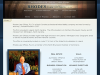 J RANDALL RHODES website screenshot