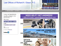 RICHARD GLASER website screenshot