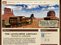 RICHARD LEFKOWITZ website screenshot