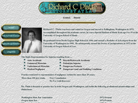 RICHARD PLATTE website screenshot