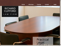 RICHARD CLIFFORD website screenshot