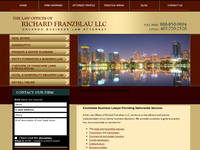 RICHARD FRANZBLAU website screenshot