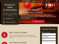 RICHARD KLEIN website screenshot