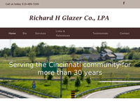 RICHARD GLAZER website screenshot