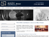 RICHARD BROWN website screenshot