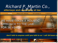 RICHARD MARTIN website screenshot