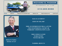 RICHARD PADDOR website screenshot