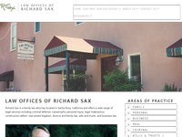 RICHARD SAX website screenshot