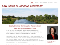 JANET RICHARD website screenshot