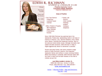 EDITH RICHMAN website screenshot