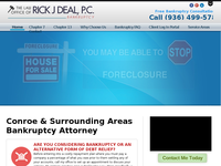 RICK DEAL website screenshot