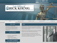 RICK KOENIG website screenshot