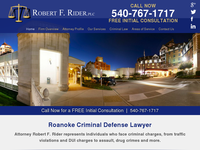 ROBERT RIDER website screenshot