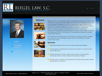 PAUL RIEGEL website screenshot