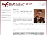 TRUDI RILEY-QUINN website screenshot