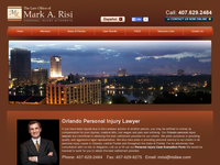 MARK RISI website screenshot