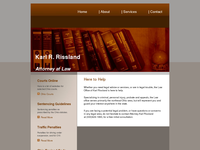 KARL RISSLAND website screenshot
