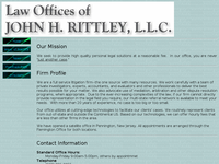 JOHN RITTLEY website screenshot