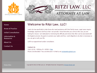 JONI RITZI website screenshot