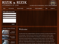 MICHAEL RIZIK JR website screenshot