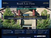 R KEITH ROARK website screenshot