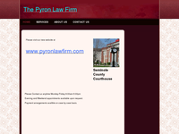 ROB PYRON website screenshot