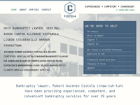 ROBERT CIOTOLA website screenshot