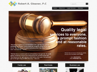 ROBERT GLEANER website screenshot