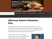 ROBERT MONAHAN website screenshot