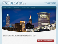 ROBERT PECCHIO website screenshot