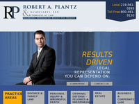 ROBERT PLANTZ website screenshot