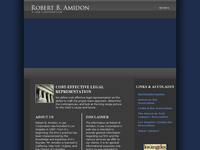 ROBERT AMIDON website screenshot