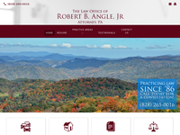 ROBERT ANGLE JR website screenshot