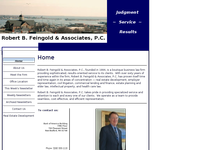 ROBERT FEINGOLD website screenshot