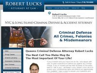 ROBERT LUCKS website screenshot