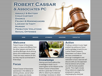 ROBERT CASSAR website screenshot