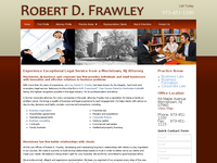 ROBERT FRAWLEY website screenshot