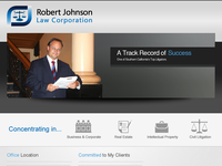 ROBERT JOHNSON website screenshot