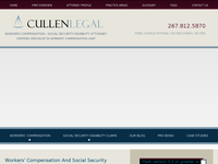ROBERT CULLEN website screenshot