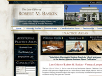 ROBERT BASKIN website screenshot