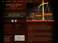 ROBERT BRADY website screenshot