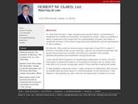 ROBERT CLAES website screenshot