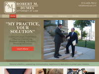 ROBERT DUMES website screenshot