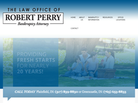 ROBERT PERRY website screenshot