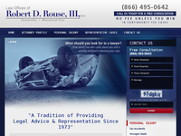 ROBERT ROUSE III website screenshot
