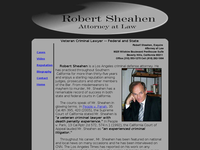 ROBERT SHEAHEN website screenshot
